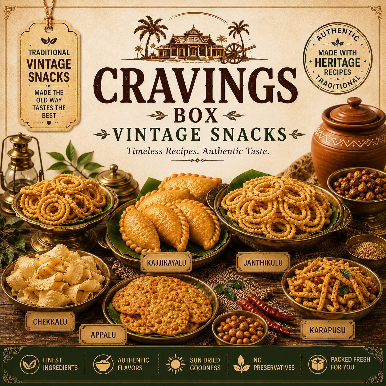 Vintage Snacks